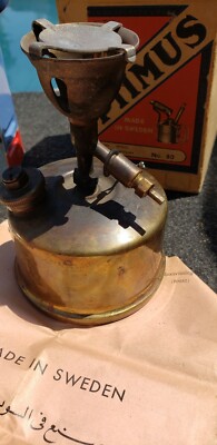 Vintage Genuine Optimus 80 Sweden Made Collectible Camping Stove