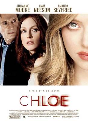 CHLOE Movie POSTER 27x40 Amanda Seyfried Julianne Moore Liam Neeson Nina Dobrev
