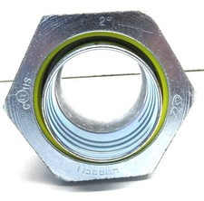 HUBBELL 3408 2 in. Liquidtight Straight Connector, Uninsulated