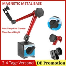 Magnet Messstativ mit Magnetfu&szlig; Zentralklemmung Messuhrhalter f&uuml;r Me&szlig;uhr Messuhr