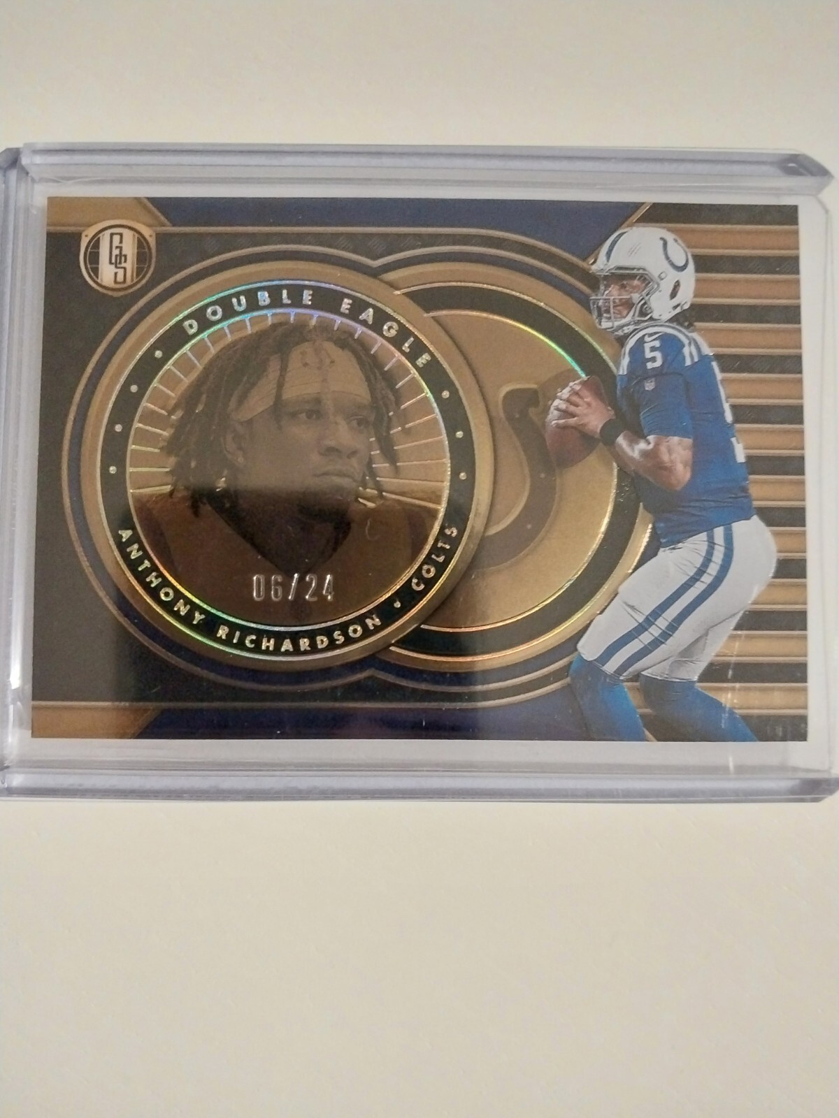 2024 Panini Gold Standard Anthony Richardson Double Eagle Insert 06/24