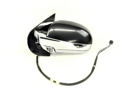 2009-2014 Cadillac Escalade ESV LH Driver Side View Power Folding Mirror chrome