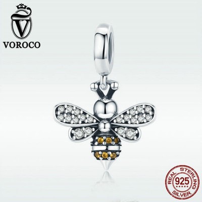 Voroco 925 Sterling Silver Spring Enamel Bird Vernal Equinox