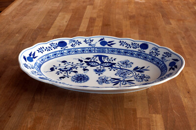 Hutschenreuther Servierschale Servierplatte oval 35cm Zwiebelmuster