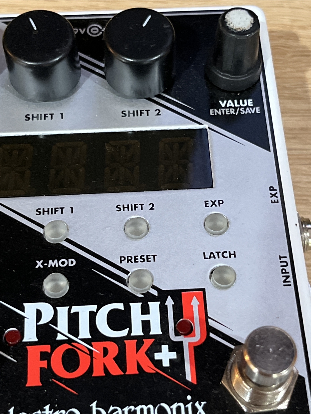 Used ElectroHarmonix EHX Pitch Fork + Plus Pitch Shifter Guitar Effects Pedal eBay