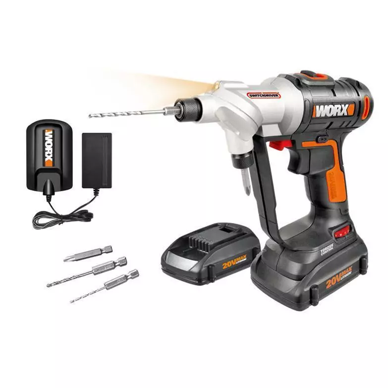 WX176L Worx Switchdriver 20V PowerShare 2 in 1 Cordless Drill
