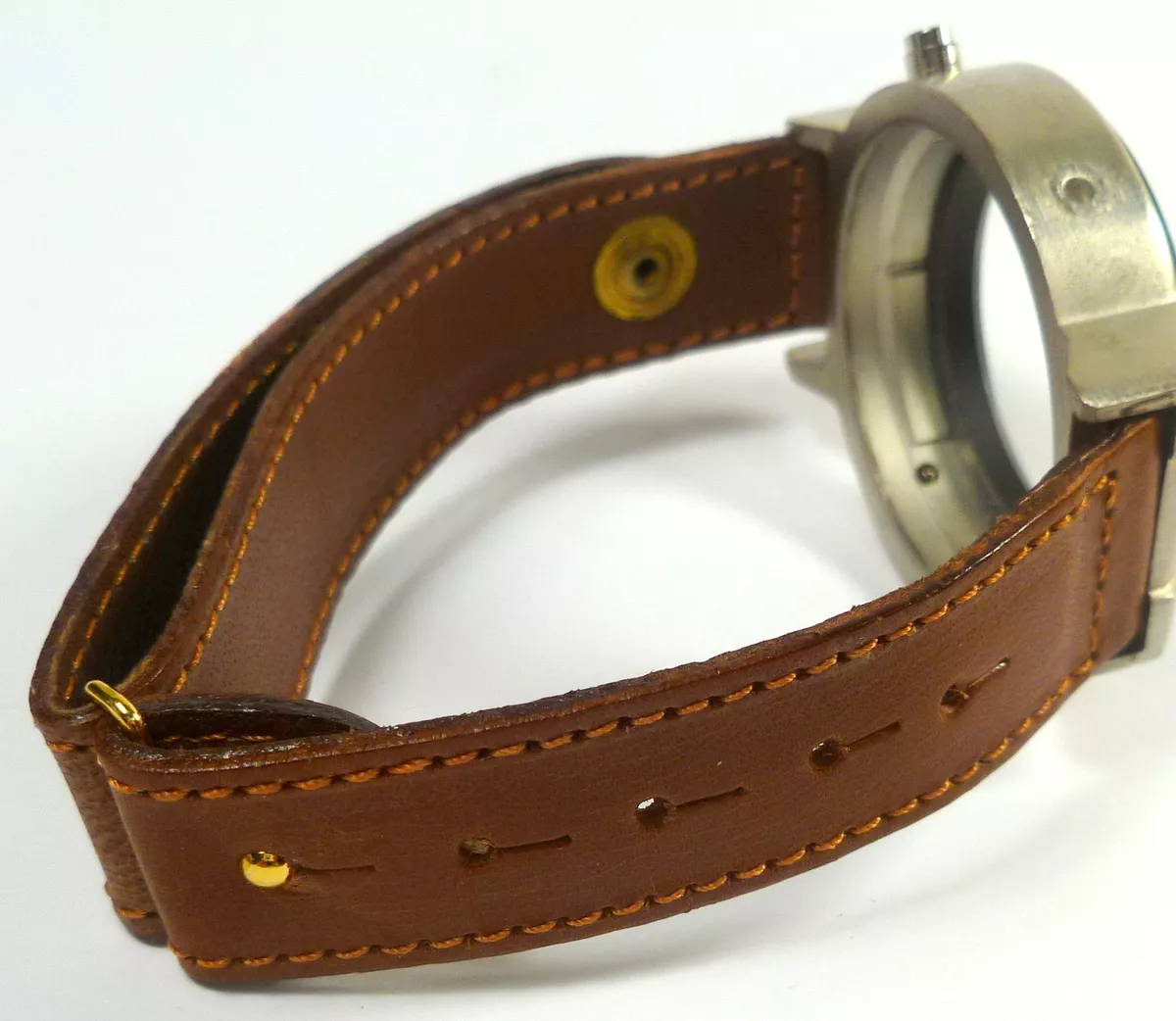 Cinturino orologio con bottone sale