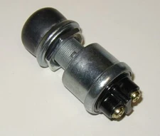 Push Button Start Switch w/ Black Rubber Button cover c