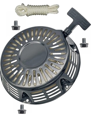 BLACK PULL RECOIL STARTER For HONDA GX390 13HP GX340 11HP GX620 ENGINE GENERATOR