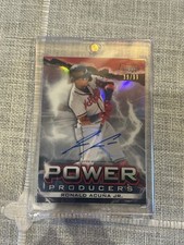 2020 Bowman's Best Ronald Acuna Jr. Power Producers Auto Autograph /99 Sh