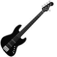 Fender Squier Deluxe Jazz Bass V Active - Black on sale Fender Squier Deluxe Jazz Bass V Active - Black on sale