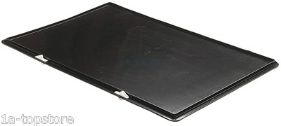 Verschlussdeckel TK/D 600, schwarz, für Euronorm Stapelkästen der TK-Serie