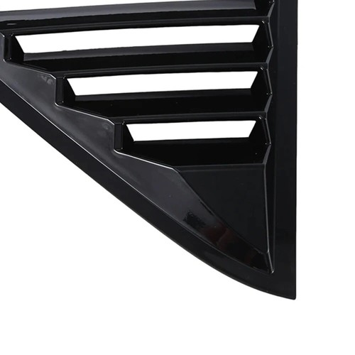 Gloss Black Side Vent Rear Window Louver Cover For Chrysler 300C 2011-2021 Sedan - Picture 5 of 12