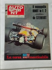 AUTOSPRINT 1970 n. 21   F2 Regazzoni e De Adamich - Indy 70 - World Cup Rally
