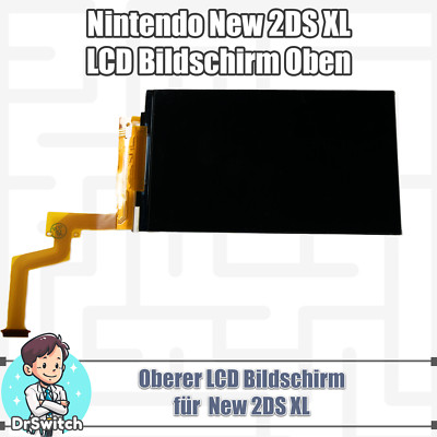 Nintendo New 2DS XL LCD Bildschirm oberes Display oben / Top -  Neu OEM Original