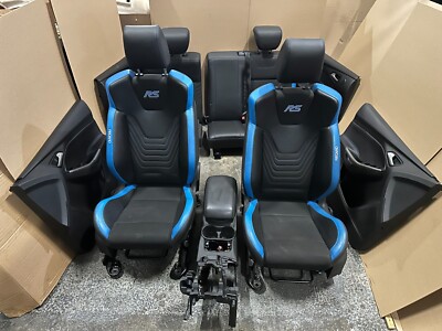 IXEUYN 9 Stück Auto Leder Sitzbezüge Sets Für Fo Produktbild-Vorschau 11