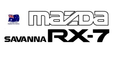 1986 - 1991 Mazda RX7 FC3S Rear decals for restoration | eBay