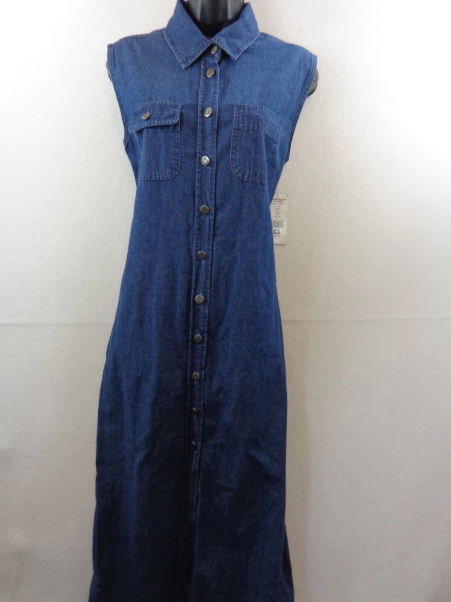 Karen scott top denim dress