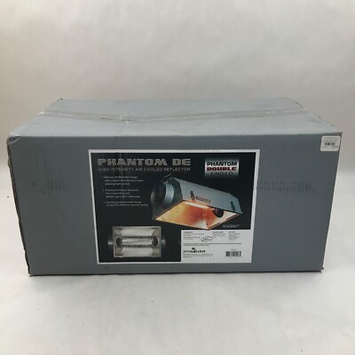Hydrofarm Phantom DE Open Lighting Air cooled Reflector Grown Light New PHR6020