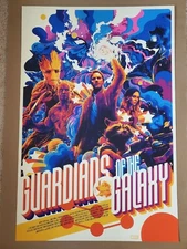 Guardians of the Galaxy by Matt Taylor Regular Print Poster Mondo x/350