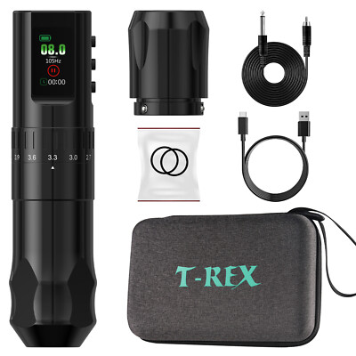 Wireless Tattoo Machine Dot Work Battery Pen Stroke 2.4-4.2mm Adjustable Newest