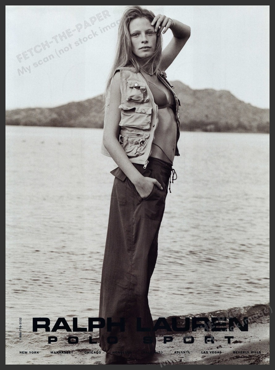 Ralph Lauren Polo Sport Clothing 1990s Print Advertisement Ad 1999