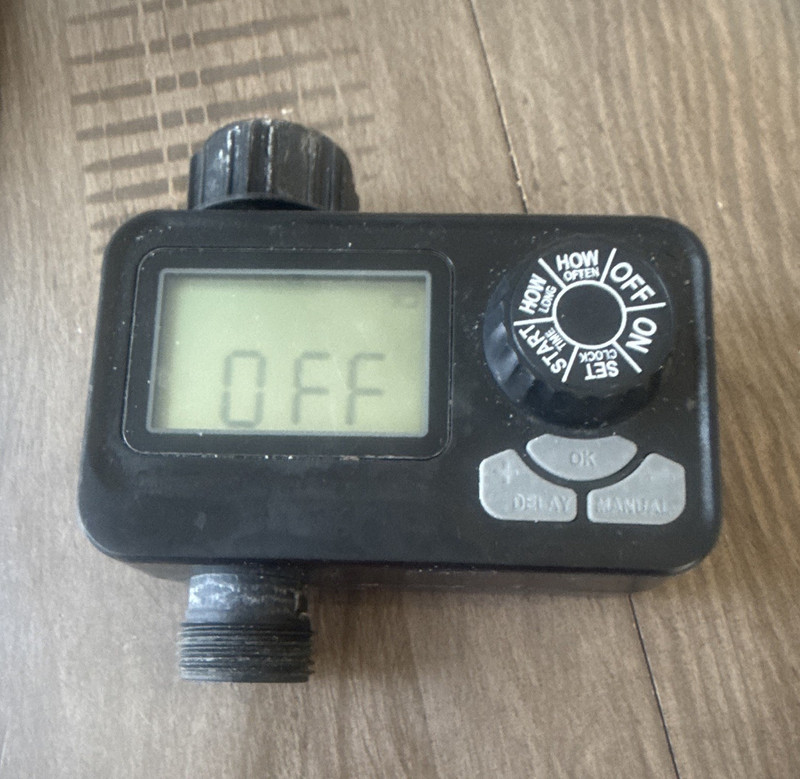 BN-LINK BND-WT02 Digital Tap/Hose Water Timer 1 Outlet LCD Manual Delay