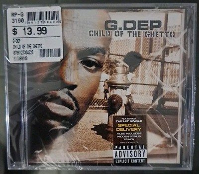 G. Dep Child of The Ghetto CD NEW SEALED