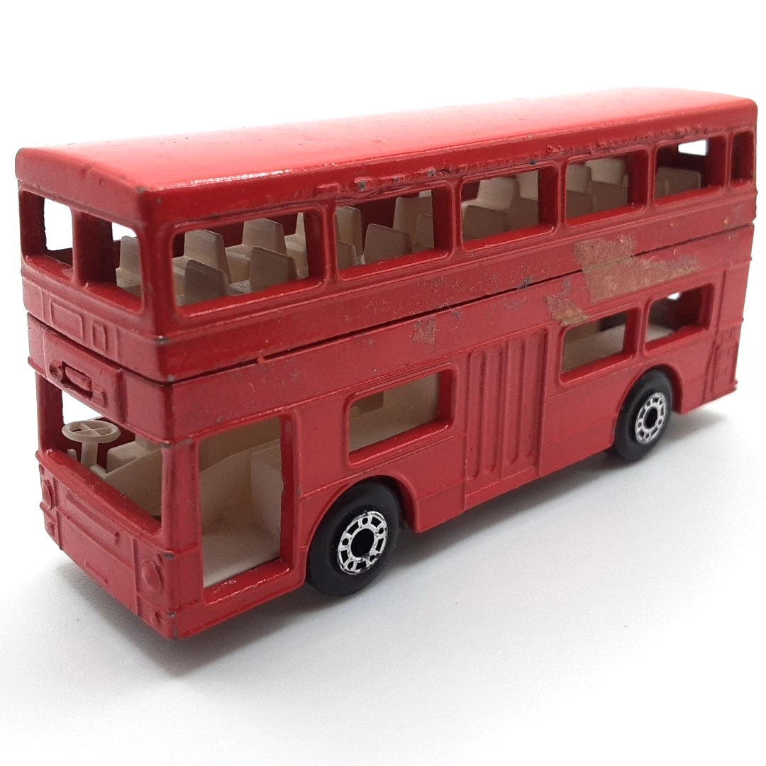 Matchbox Lesney Yesteryear Y2 London Bus Dewar'S En Boite D'Origine