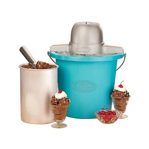 Nostalgia PICM4BG 4-Qt. Ice Cream Maker - Quantity 1