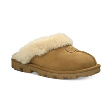 Women's UGG Coquette Slip On Slide Slippers Chestnut