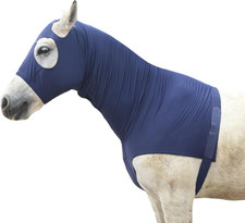 Cappuccio Elasticizzato Senza Orecchie, Aderente, Con Chiusura a Zip, Copre Viso