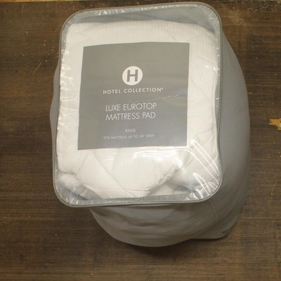 hotel Collection Luxe Cotton Mattress Pad 100069103KG White King