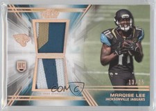 2014 Topps Prime Dual Relics Copper Rainbow 13/25 Marqise Lee #DR-ML 8p3