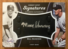 2008 Sweet Spot Signatures Black Leather Moose Skowron Certified Auto #/250
