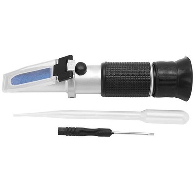 Syrup Refractometer Handheld Portable High Accuracy Fruit Concentration Test SET