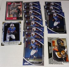 Zack Moss Rookie 2020 Donruss #ESR-ZM Elite Series Rookies Buffalo 15 Card Lot