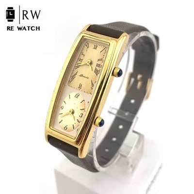 Citizen Noevir G881 Double Time Quarzuhr aus Japan Gebraucht