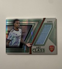 Futera 2024/25 Gabriel Arsenal 1st Class Jersey Relic Soccer 6/6 number match 6 