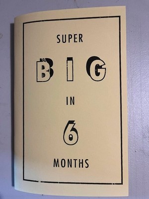 Super Big In 6 Months Rare Bodybuilding Book Muscle Building Weightlifting