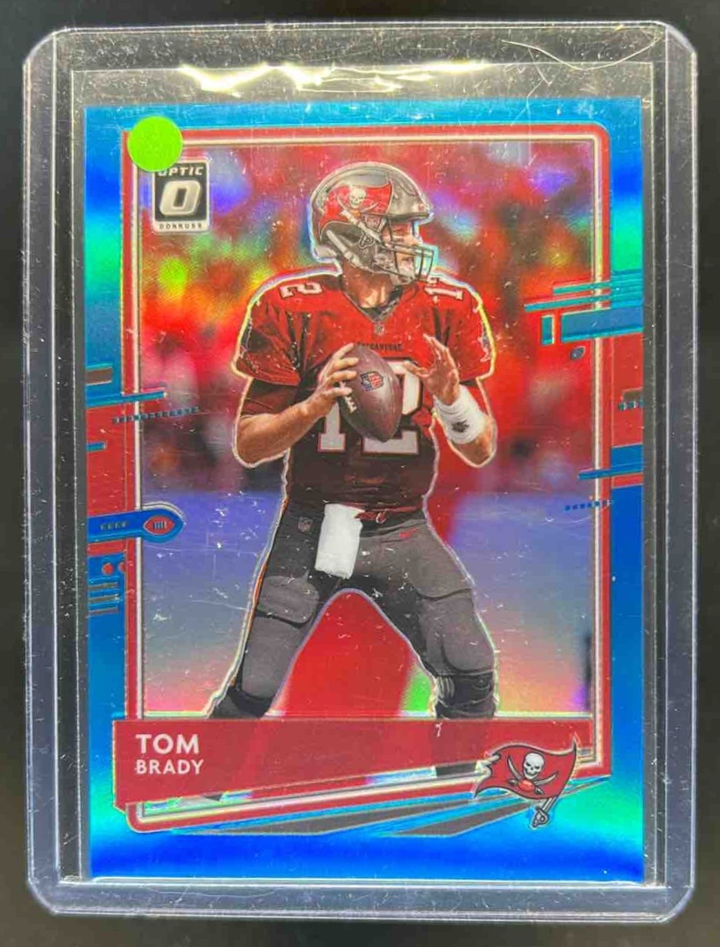 2020 Donruss Optic Tom Brady Aqua Prizm #/299 Buccaneers