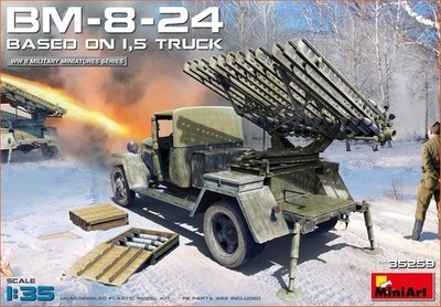 Miniart 35259 - 1/35 BM-8-24 Based on 1,5t Truck - Neu