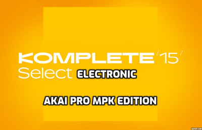 Native Instruments KOMPLETE 15 SELECT | ELECTRONIC Pro MPK  (Lizenzübertragung)