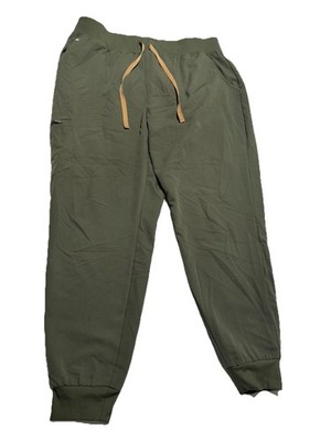 FIGS Zamora Joggers High Waisted Size 2XL Moss Green Women s 1000207