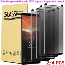 2/4x For Samsung Galaxy Note 9/Note 8 Privacy Screen Protector Tempered Glass