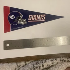 NFL New York Giants NY Mini Pennant 4”x9" Wall Decor Flag Football Banner Lot#43