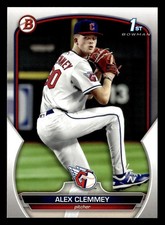 Alex Clemmey 2023 Bowman Draft 1st RC #BD-79 Cleveland Guardians ROOKIE *003