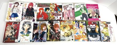 Random Manga Lot of 15 Books Mixed Series English Rent A Girlfriend Rorouni Kens