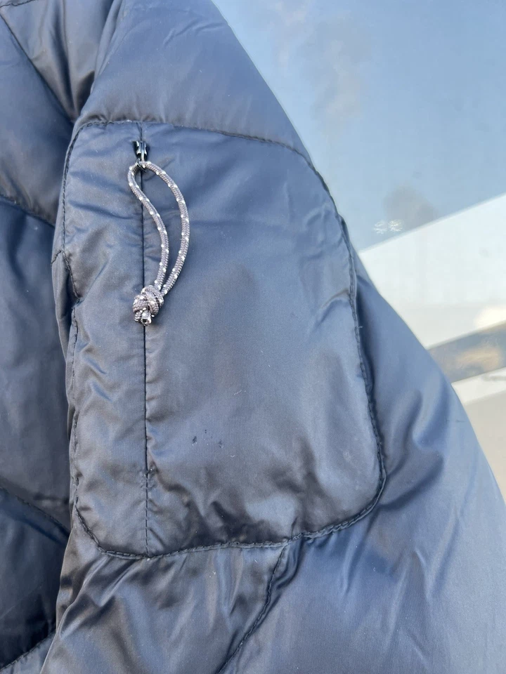 Mountain Hard Wear Mujer Negro Puffer Acolchado Plumón Chaqueta Forrada de Vellón XL Esquí Foto 3 de 4