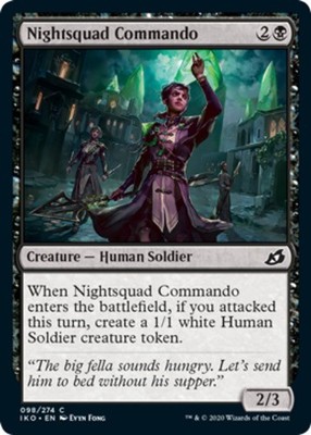 4x Nightsquad Commando MTG Ikoria: Lair of Behemoths NM Magic Regular